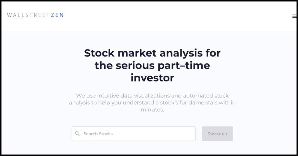 WallStreet Zen-Home page