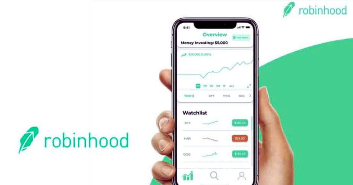Robinhood stock impacts due to slump crypto trading