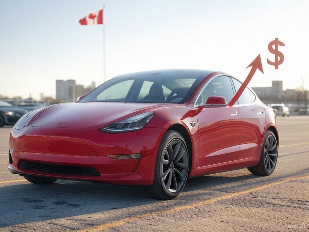 What is the Impact of Tesla's (TSLA) Price Increase in Canada?